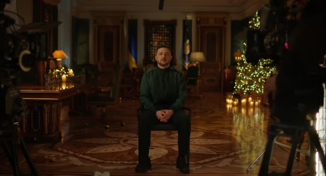 Новорічне привітання Президента України Володимира Зеленського з 2026 роком (ВІДЕО)