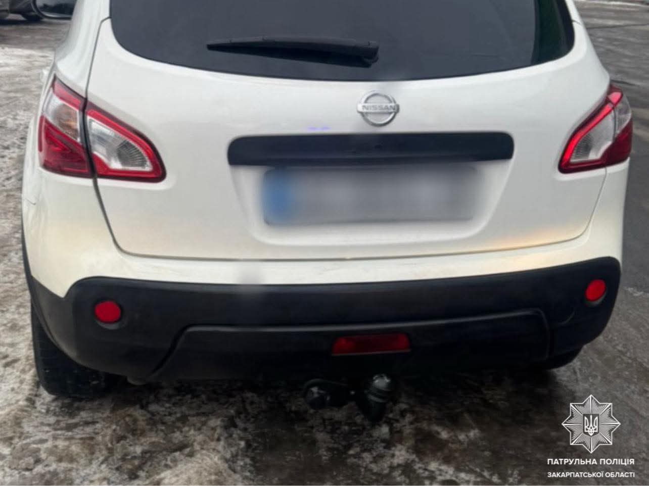 1,51 проміле та без водійських прав: в Ужгороді патрульні зупинили порушника