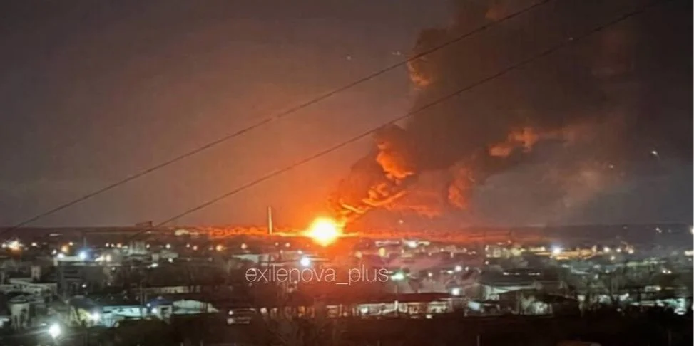 Генштаб ВСУ подтвердил поражение нефтебазы в оккупированном Луганске