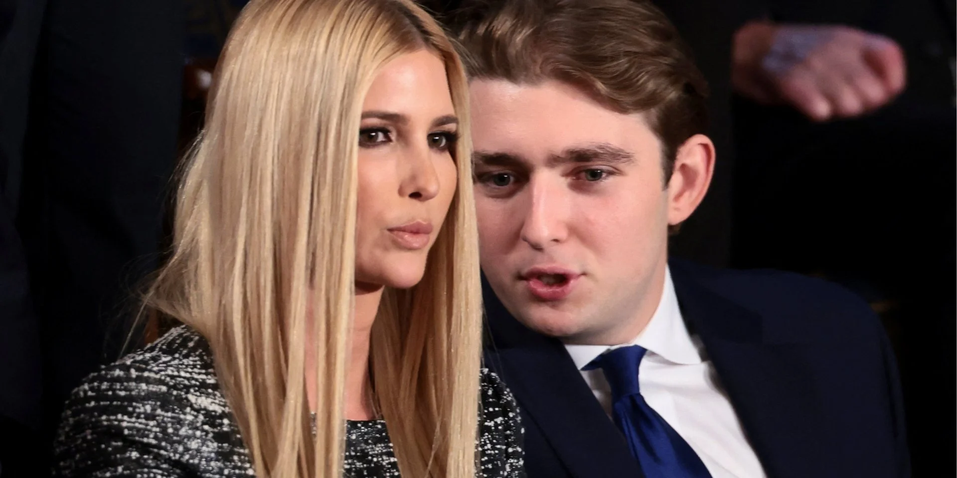 Иванка Трамп поделилась редкими фото со сводным братом Бэрроном Трампом, который впервые за год появился на публике с семьей