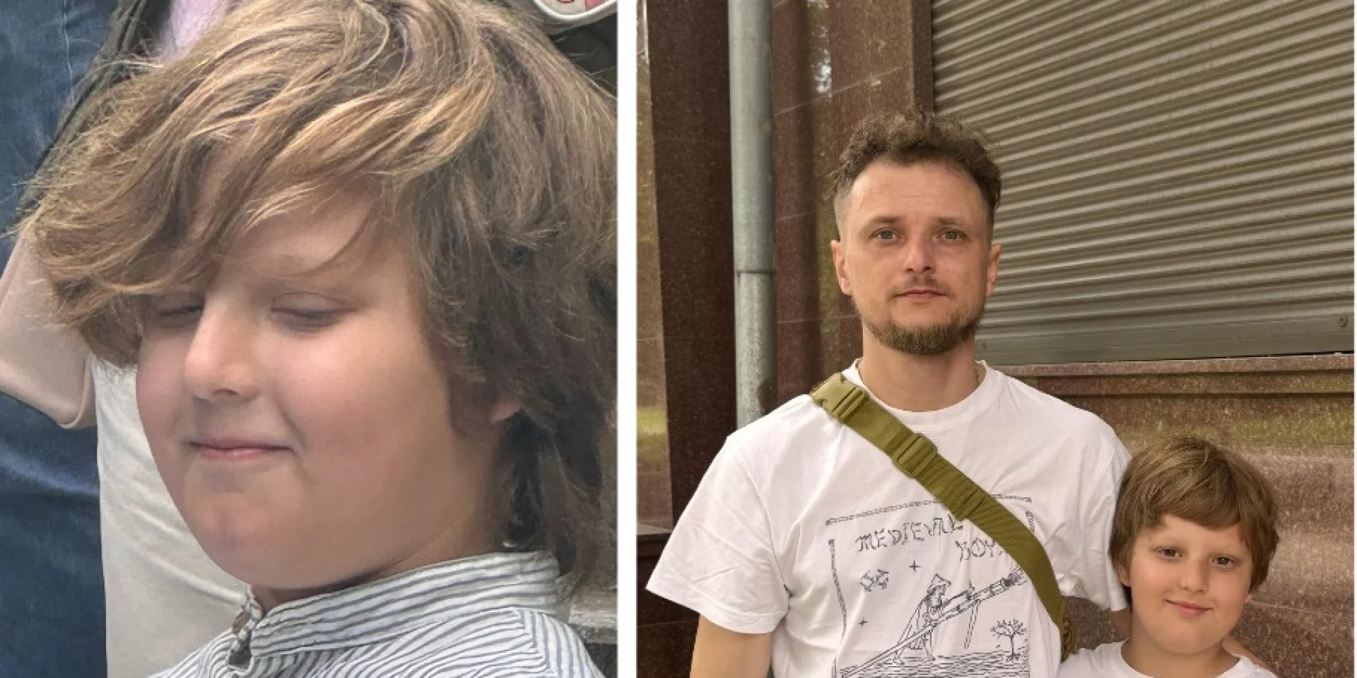 Папа-воин 109 дней был на позициях. 9-летний Иван отказывался стричься, пока отец не вернулся и не отвел его в парикмахерскую