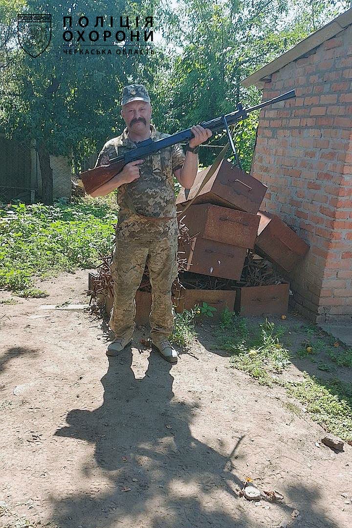 Ветеран війни після поранення продовжив службу в поліції охорони Черкащини