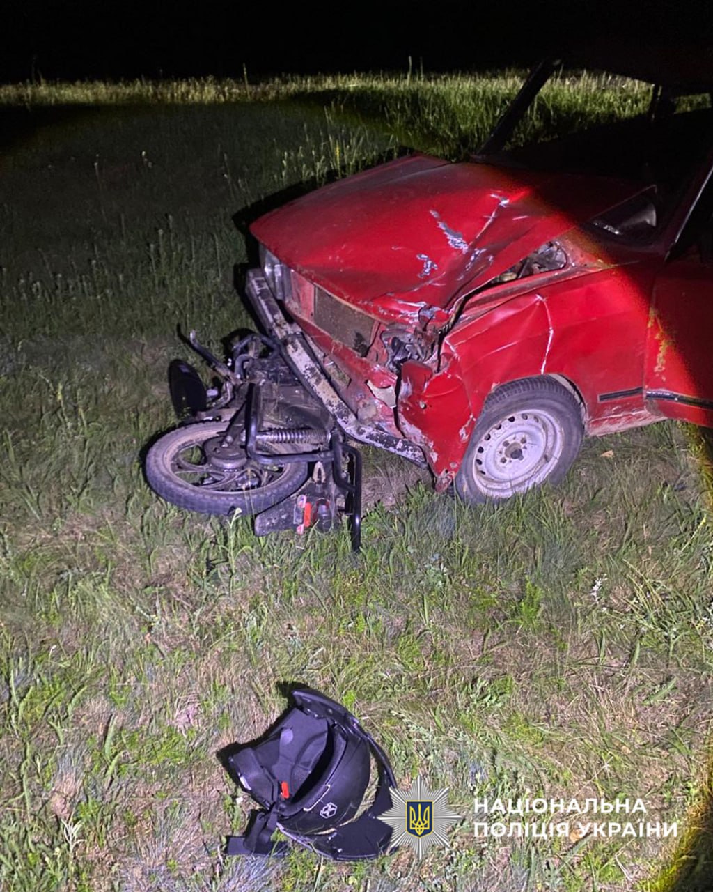 На Звенигородщині в ДТП травмувався 15-річний мопедист: поліція відкрила кримінальне провадження