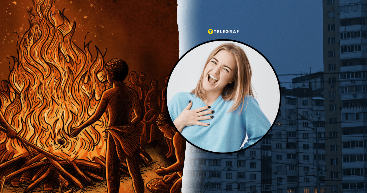 Попытка вызвать свет или весну? В Киева заметили людей, танцующих у огня (видео)