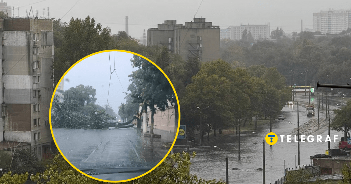 Одессу накрыли ливни: затоплены улицы и переходы, возникли перебои со светом (видео)