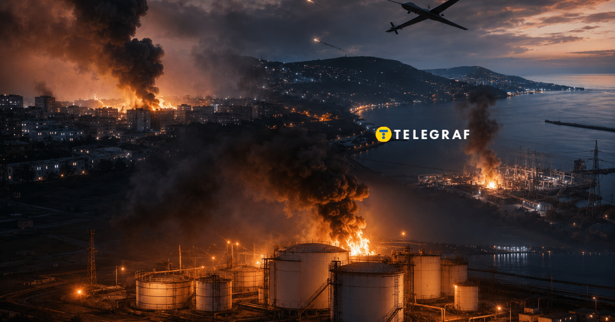 Пламя до небес: дроны зажгли свою "любимую" сверхважную нефтебазу в РФ и не только (видео)