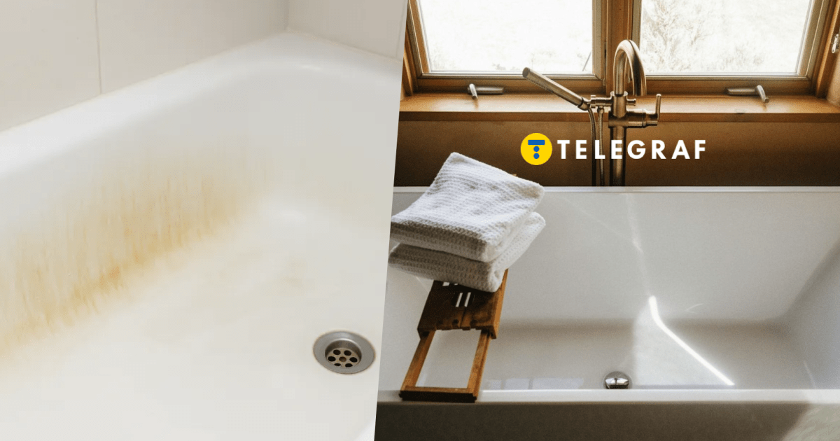 Это точно есть на вашей кухне: чем отмыть желтые пятна на акриловой ванне без магазинной химии (видео)