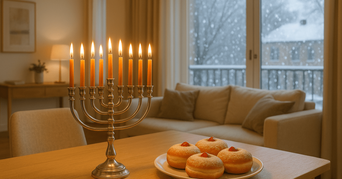 Со светлым праздником Хануки 2025: самые красивые открытки, чтобы поздравить близких