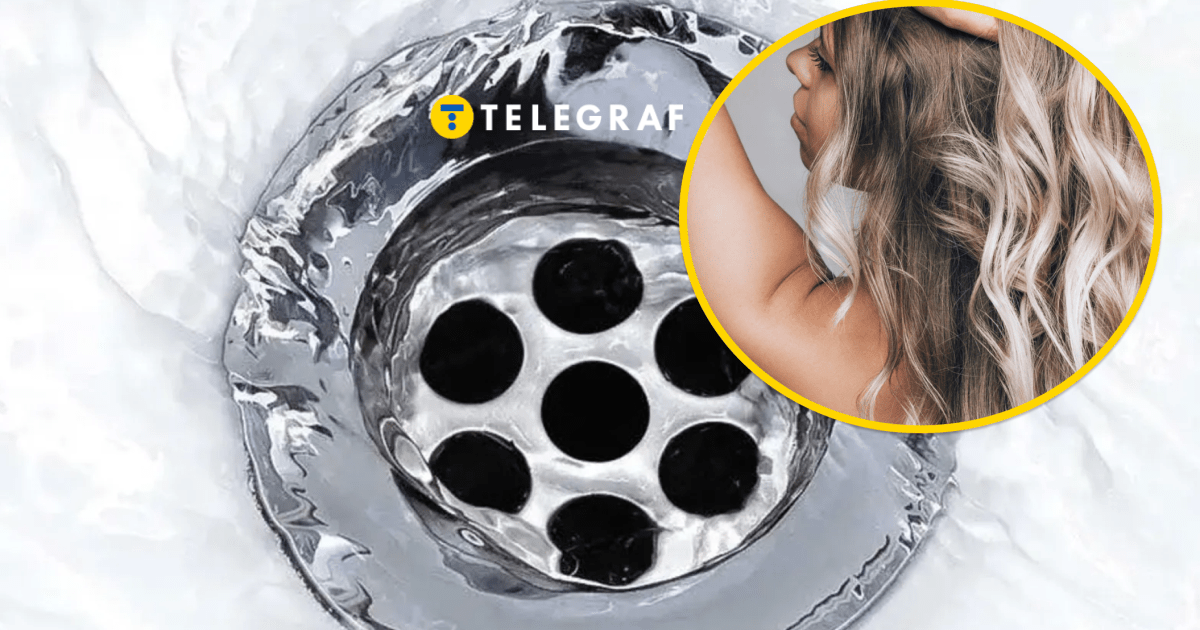 Слив забился из-за волос: простой способ очистить его за минуты (видео)