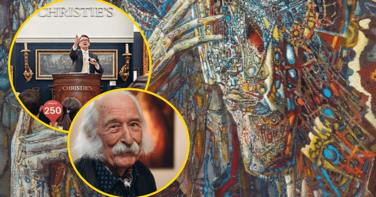 Картину известного украинского художника продали за 3,5 млн гривен: как она выглядит и что символизирует (фото)