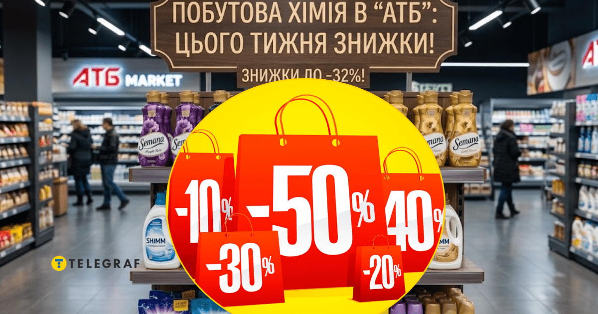 Persil за 170 грн и Dove за 65: что из бытовой химии можно приобрести в "АТБ" со скидками до 45%