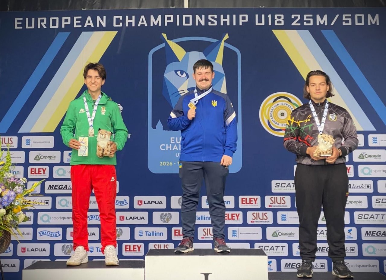 Спортсмен з Рівненщини встановив рекорд Європи у кульовій стрільбі