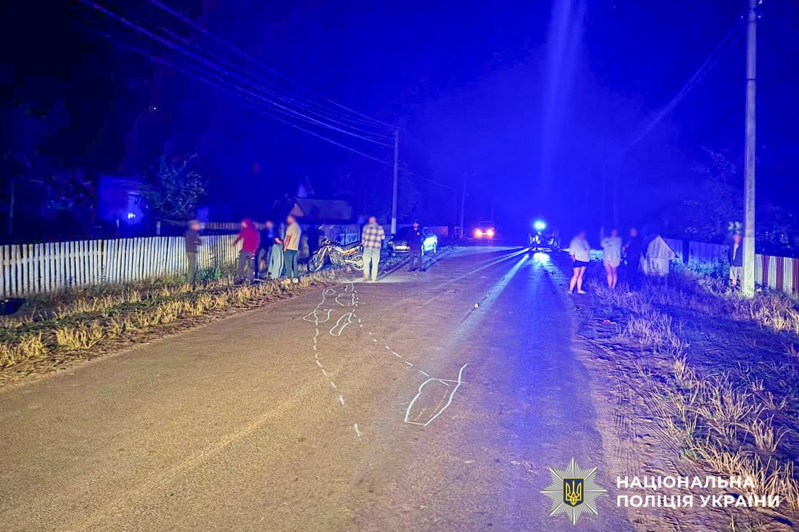 У ДТП на Рівненщині постраждали двоє мотоциклістів: обидва водії у лікарні