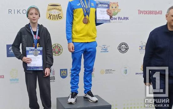 Криворізький плавець Семен Мішуровський завоював срібло на Відкритому Кубку Львова