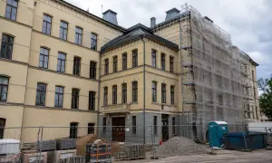 Обрушение стены в школе Тарту может увеличить расходы на ремонт на несколько миллионов евро