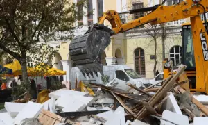 В Киеве демонтировали десятки незаконных объектов в пяти районах города