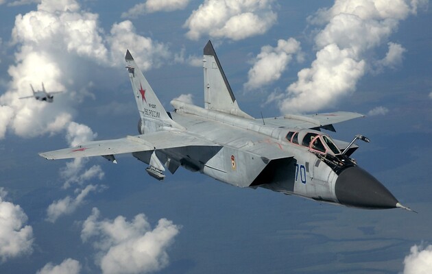 В России упал МиГ-31