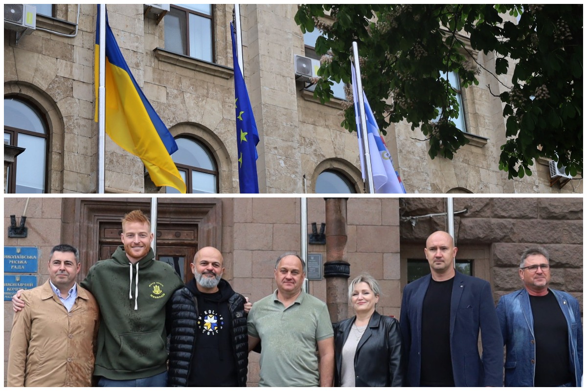 160 років тому — бізнес, сьогодні — прапори: Данія знову у Миколаєві