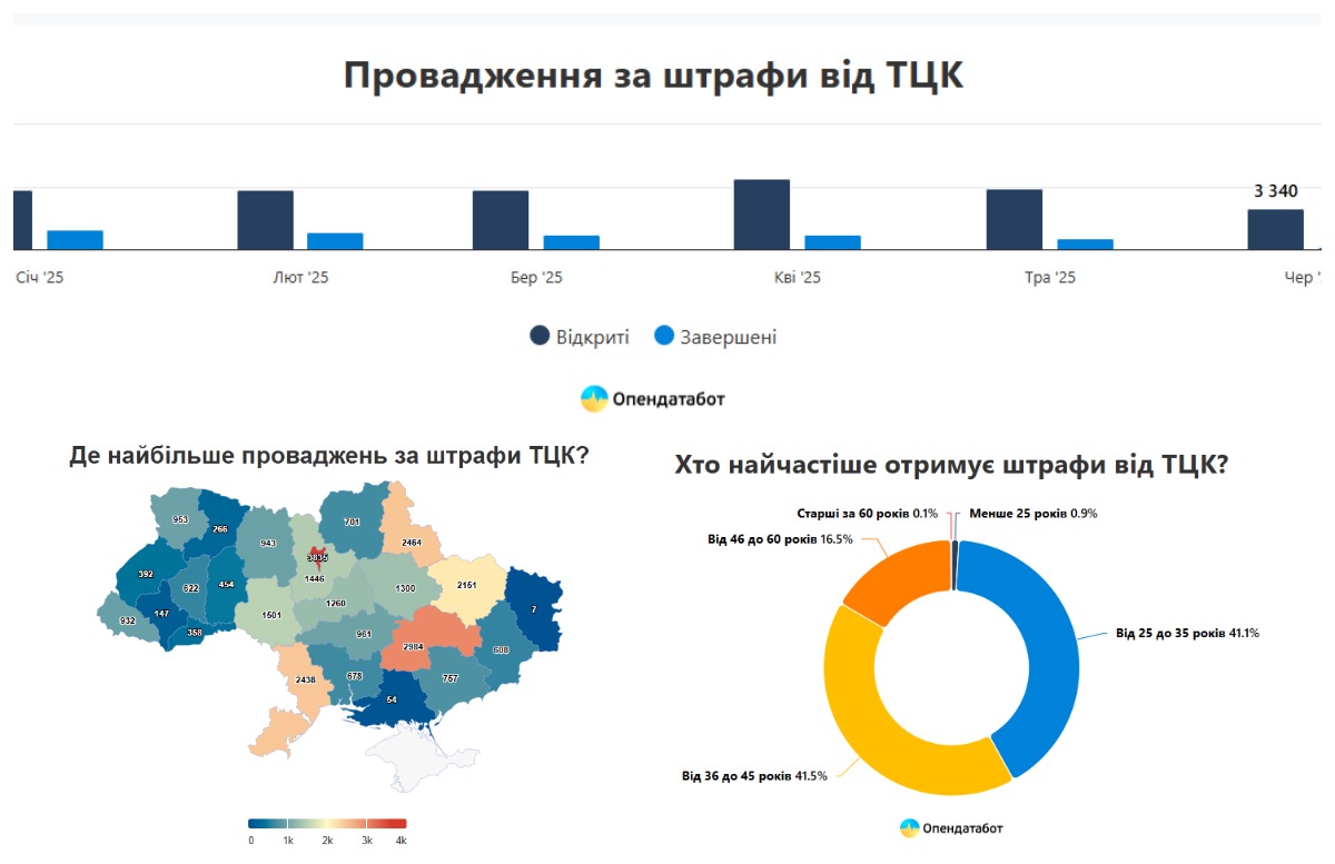 Мобілізація тисне: понад 28 тисяч справ за військовий облік, Миколаївщина — серед порушників