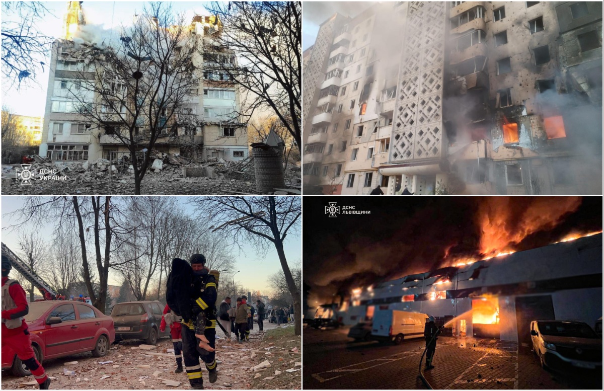 Багато загиблих і поранених, серед яких і діти: наслідки нічної атаки рф по Україні