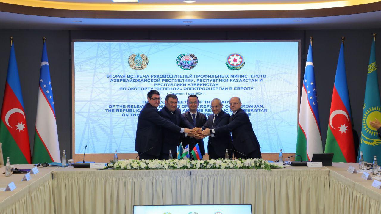 Казахстан, Азербайджан та Узбекистан планують спільно експортувати електроенергію в Європу