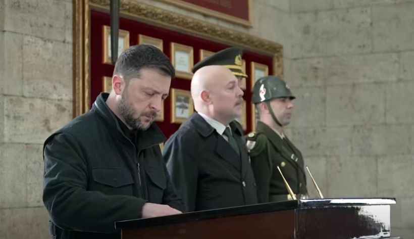 Память Ататюрка почтил Зеленский в Анкаре (ВИДЕО)