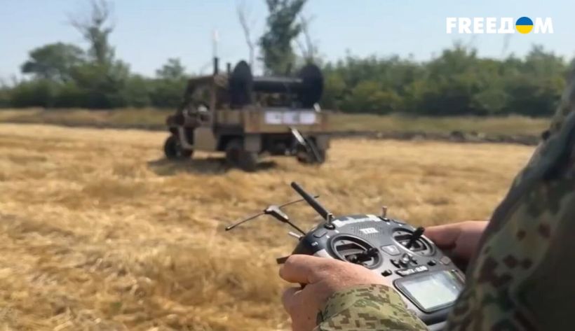 Роботы вместо пехоты: в бригаде “Скиф” показали в действии украинский НРК BRO на передовой (ВИДЕО)