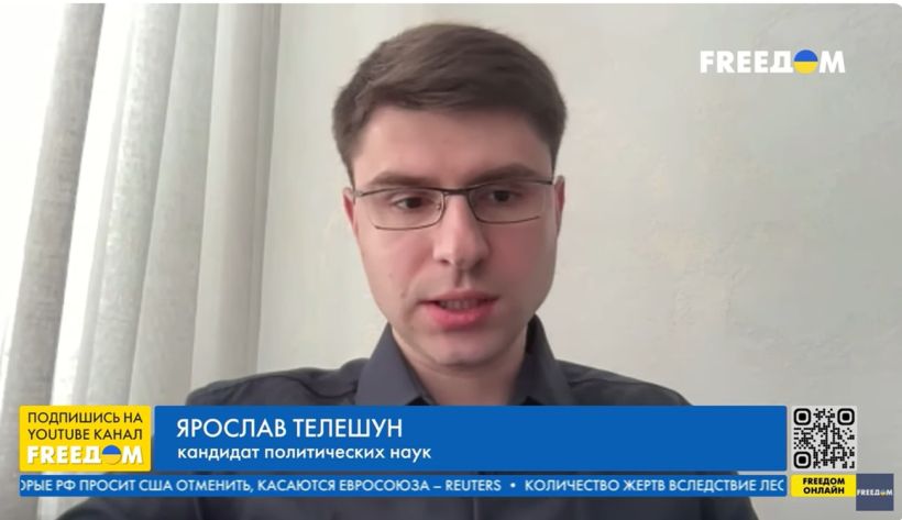 Слабая реакция Запада в 2014 году на аннексию Крыма спровоцировала РФ на войну против Украины, — Телешун