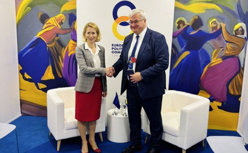 Ситуацию в Украине и на Южном Кавказе обсудили Сибига и Каллас