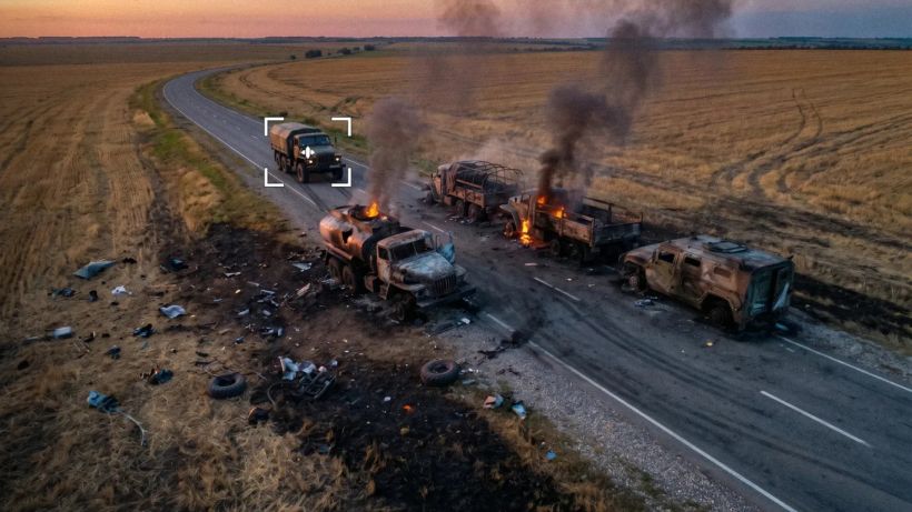 Минус новейшая РЛС, военная и спецтехника: бойцы ГУР показали кадры уничтожения российской логистики в Крыму (ВИДЕО)